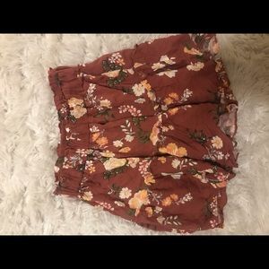 Princess Polly floral skirt